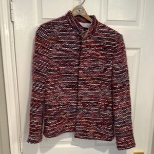 Multicolor Textured Jacket
